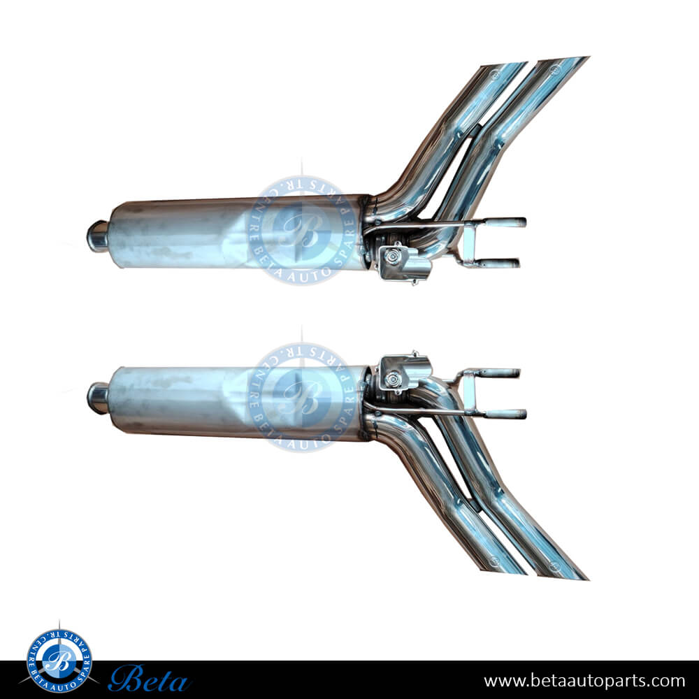 Exhaust System Complete Brabus for AMG G63 for Mercedes G-Class W463 2018-Up models, Part Number 4634904700 / 4634900000 Exhaust System Complete Brabus for AMG G63 for Mercedes G-Class W463 2018-Up models, Part Number 4634904700 / 4634900000